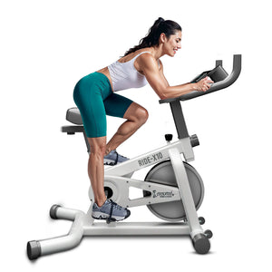Ride X10 Spin Bike Exercise Cycle For Home – Flywheel Size 10 Kg | Cockatoo